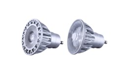 Soraa&apos;s full visible spectrum GU10 LED lamps use 7.5W to deliver 500-lm output