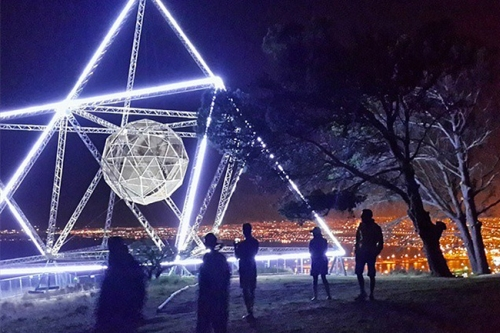 NTL Lemnis's Pharox LED striplights used to illuminate 'Sunstar' in Cape Town