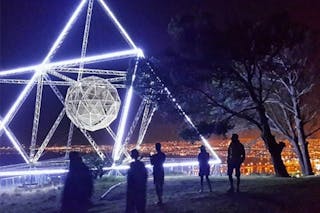 NTL Lemnis&apos;s Pharox LED striplights used to illuminate &apos;Sunstar&apos; in Cape Town