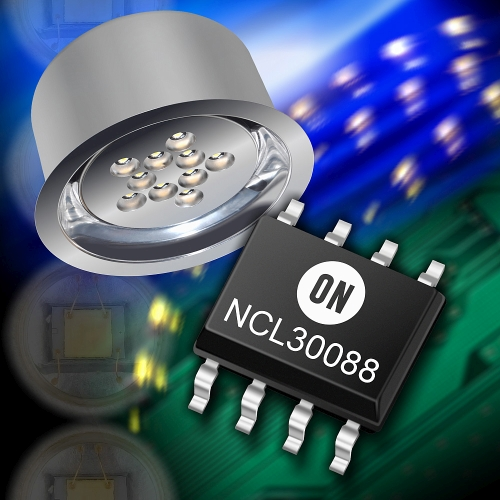 ON Semiconductor extends family of power-factor-corrected AC-DC drivers for LED lighting applications