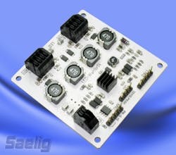 Saelig LED-Warrior04 LED controllers handle up to four LED lamps using DALI protocol