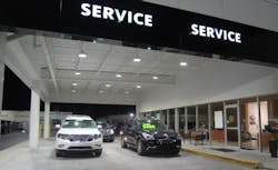 Gainesville automotive dealership showcases vehicles with Arkon LED lighting