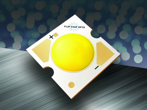 Flip Chip Opto debuts three-pad LED flip chips for high-power lighting applications