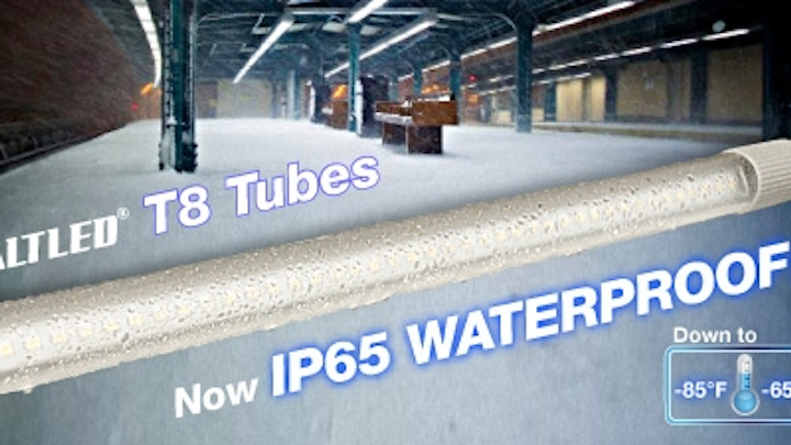 Aeon Lighting Technology debuts IP65-rated LED tube for application in cold environments