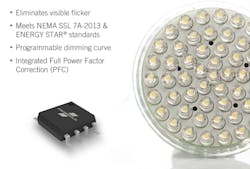 Fairchild launches LED driver IC for dimmable retrofit lamp applications