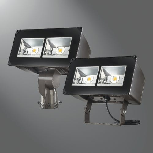 Cooper Lighting replaces up to 400W MH fixtures with Lumark LED floodlights