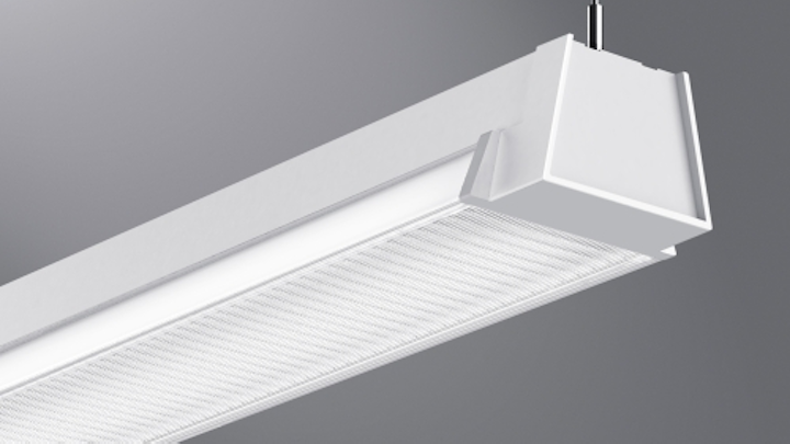 Eaton's Cooper Lighting linear LED luminaire provides direct/indirect illumination in open-ceiling environments