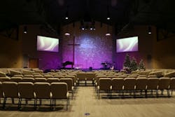 Philips Entertainment LED lighting and controls create dynamic scene for Centennial Covenant Church