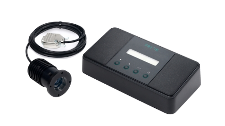 Prior Scientific Lumen 100-LED fluorescence illumination system provides incremental lighting control in science applications