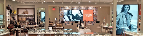 Fossil uses Solais' solid-state lighting technology to enhance retail watch displays