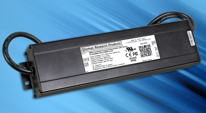Thomas Research Products eliminates step-down transformers for luminaires with new 277-480V LED drivers