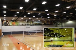 Cooper supplies LED high-bay lighting for University of Illinois gyms