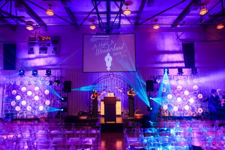 Chauvet LED panels bring Lewis Carroll's Wonderland spirit to life at NY event
