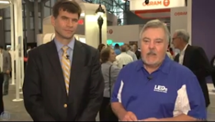 LEDs Magazine Highlights from LightFair – GE Lighting addresses outdoor lighting, smart cities, color quality (VIDEO)