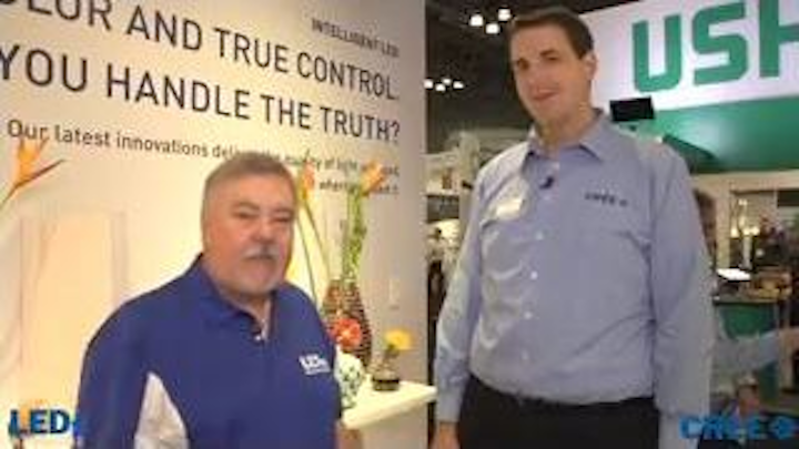 LEDs Magazine Highlights from LightFair – Cree demos LED array (VIDEO)
