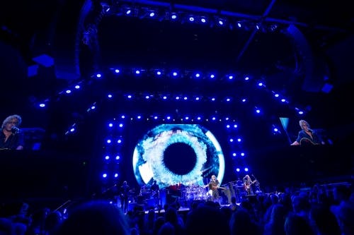 Robe LEDWash 1200 LED entertainment lighting travels on The Who concert rig