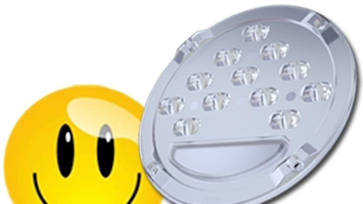 Khatod Nactus Smile LED optical system enables various beam angles for area lighting
