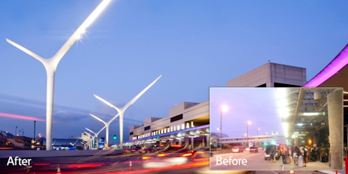 Airport lighting: Los Angeles adds to roadway project; Atlanta converts airfield