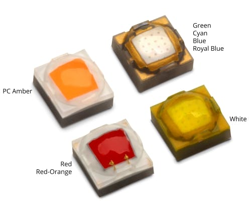 Lumileds announces high-power color LEDs with consistent focal lengths