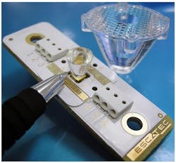 ESCATEC designs next-generation miniaturized TIR lens for HB-LEDs