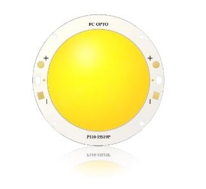 SIL Europe exhibitor Flip Chip Opto delivers Apollo 1200 COB LED with 120,000-lm output