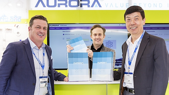 Aurora Group unveils 2016 Catalogue of LED lighting products and services at LuxLive