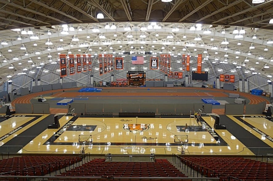 Princeton retrofits Jadwin Gym with LED sports lighting and wireless controls