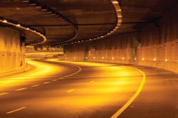 LEDs chart a new path for tunnel lighting