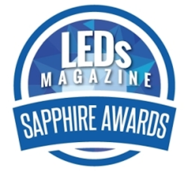 LEDs to fixtures nab finalist positions in LEDs Magazine Sapphire Awards