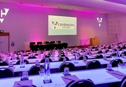Connected lighting from UK startup amBX allows dynamic illumination at London conference center