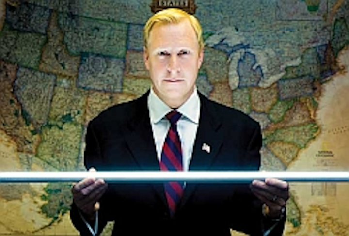 Presidential candidates should look up at the lights and launch a War on Energy Waste