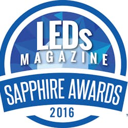 LEDs Magazine Sapphire Awards reflect smarter SSL trends (MAGAZINE)