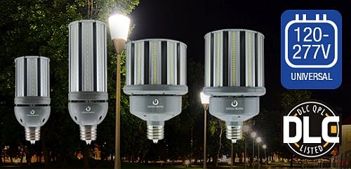 Green Creative releases DLC qualified, universal-voltage LED lamps for HID replacement