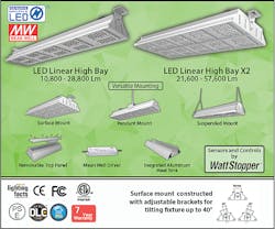Truly Green Solutions introduces linear LED high bay fixtures