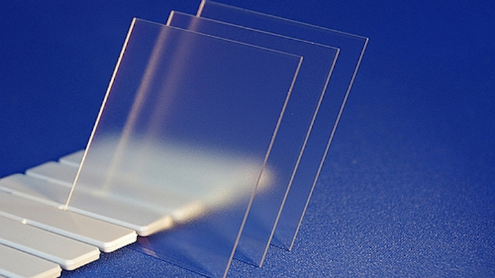 Luminit monolithic glass light shaping diffusers are designed to improve light engine beam quality