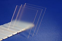 Luminit monolithic glass light shaping diffusers are designed to improve light engine beam quality