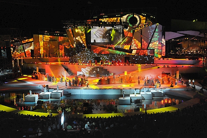 PR Lighting's LED fixtures reap the fruit of Mendoza's Wine Festival
