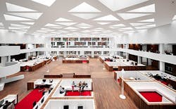 Trilux and Dutch startup team for wireless LED lighting systems at medical library