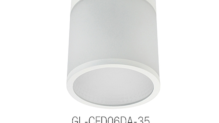 GlacialLight's 35W LED ceiling light is dimmable