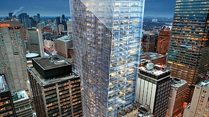 Smart lighting system rises at Toronto skyscraper with IP addressable LEDs and a real estate push