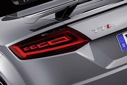 Audi taps Osram for OLED taillights in sports car