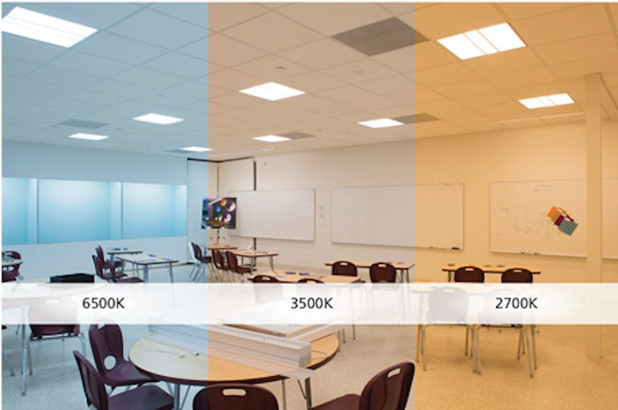 Futureproof tunable white lighting is a smart choice for classrooms