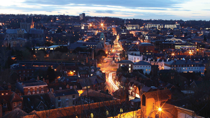 English county shows the way in smart street lighting