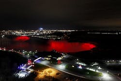 Landmark Niagara Falls get dynamic RGB LED lighting upgrade