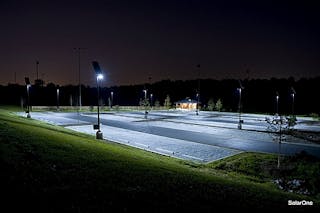 SolarOne will continue to focus on off-grid solar LED lighting systems with the acquisition of Inovus, which offers a solar-panel skin for powering street lighting.