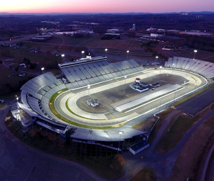 Martinsville Speedway gets LED lighting for fall NASCAR race LEDs