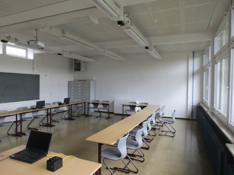 A Stuttgart classroom taps a Li-Fi prototype from Fraunhofer