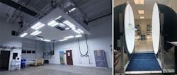 DOE lab tests high-efficacy LED luminaires in a low- or high-bay-type setting