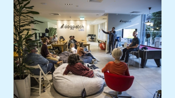 Arm has sunk its IoT teeth into Dublin’s tech hub Dogpatch Labs, where the smart building’s Internet sensors do not reside in the lights. (Photo credit: Image courtesy of Dogpatch Labs.)