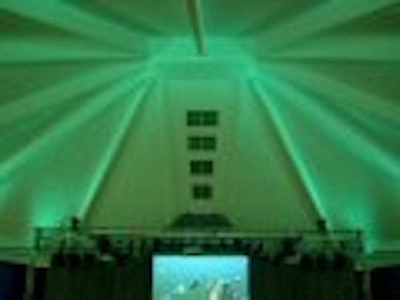 Solar linear fixtures light up inside of religious building LEDs Magazine